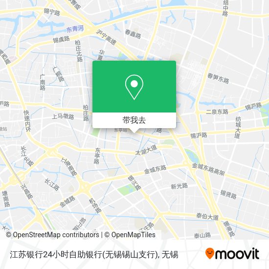 江苏银行24小时自助银行(无锡锡山支行)地图