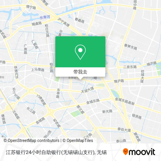 江苏银行24小时自助银行(无锡锡山支行)地图
