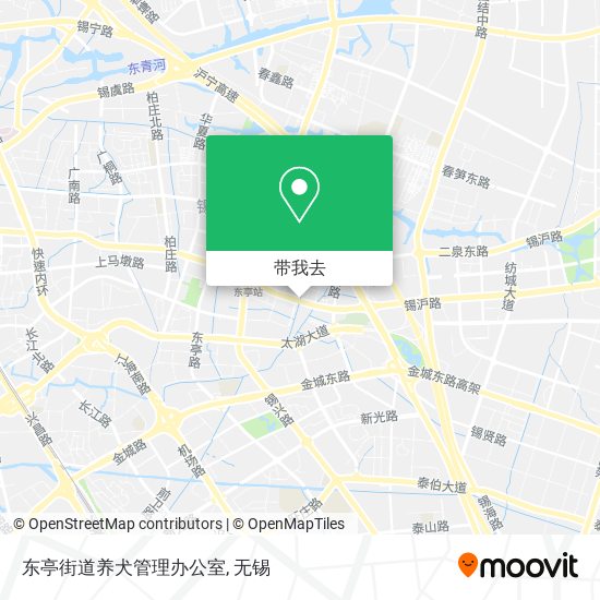 东亭街道养犬管理办公室地图
