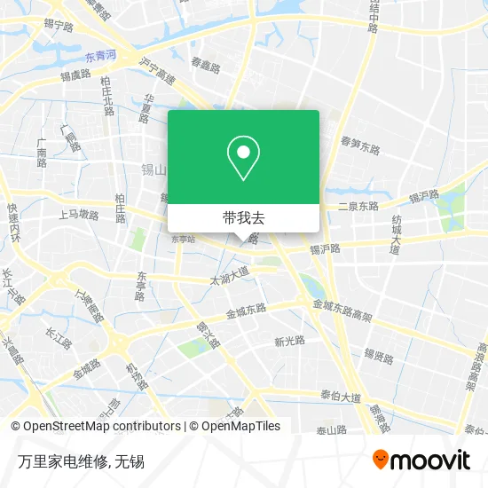 万里家电维修地图
