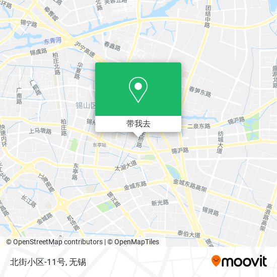 北街小区-11号地图