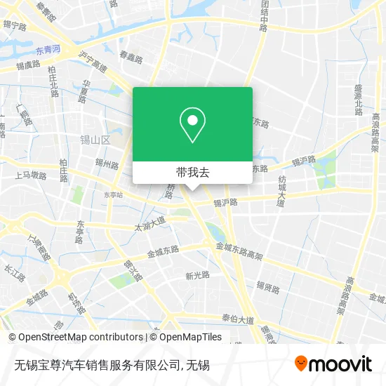 无锡宝尊汽车销售服务有限公司地图