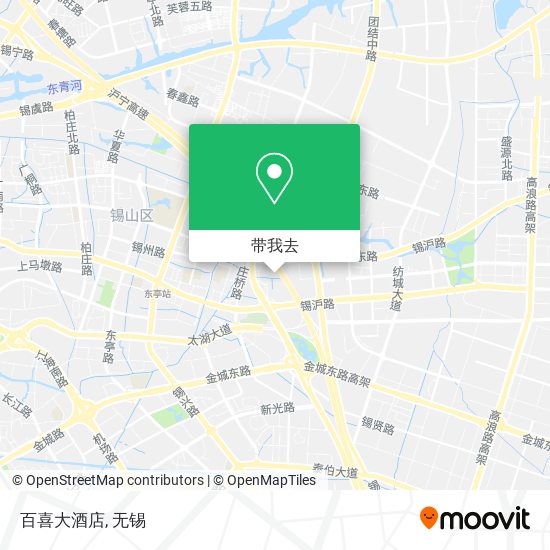 百喜大酒店地图