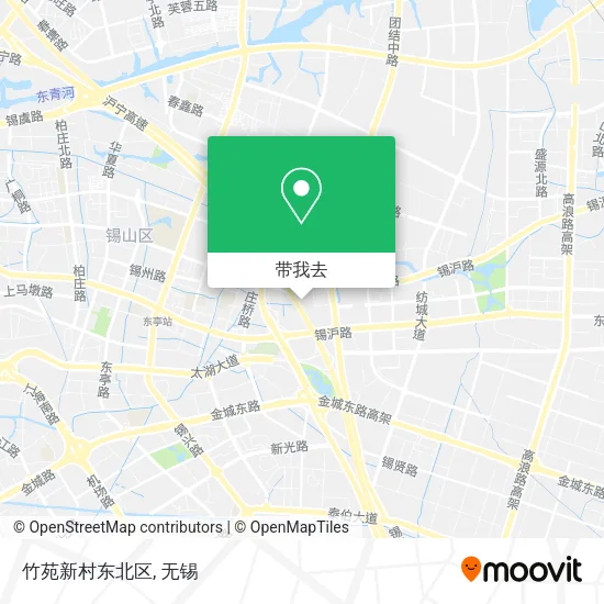 竹苑新村东北区地图