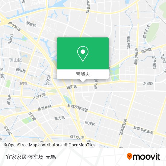 宜家家居-停车场地图