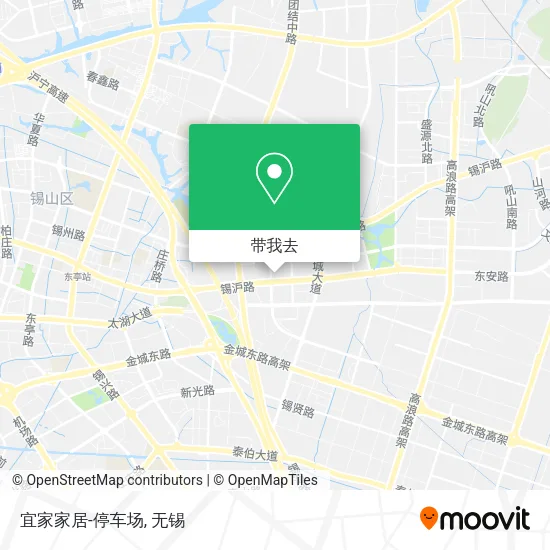 宜家家居-停车场地图