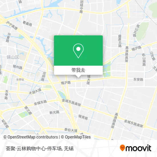 荟聚·云林购物中心-停车场地图