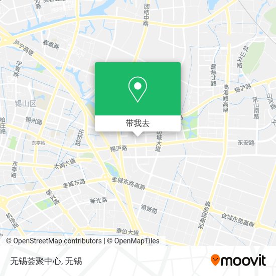 无锡荟聚中心地图