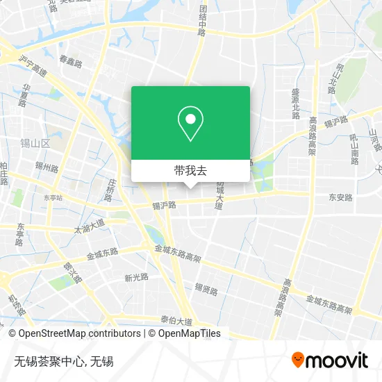 无锡荟聚中心地图