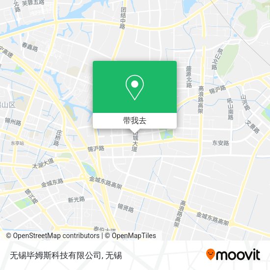 无锡毕姆斯科技有限公司地图