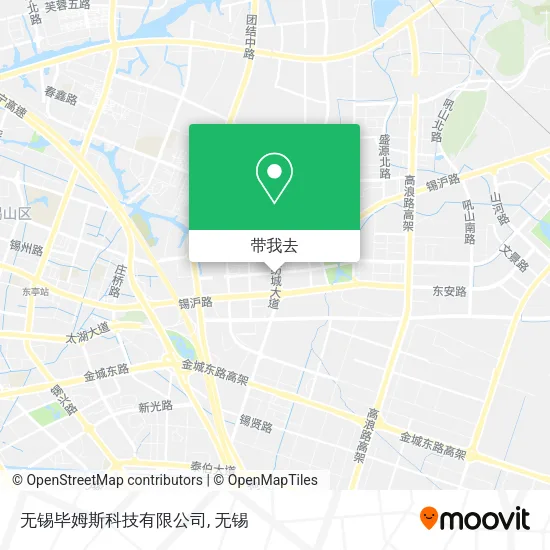 无锡毕姆斯科技有限公司地图