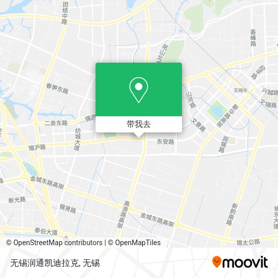 无锡润通凯迪拉克地图