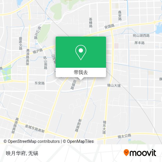 映月华府地图