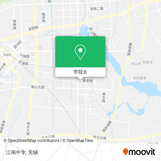 江南中专地图