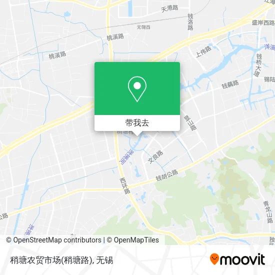 稍塘农贸市场(稍塘路)地图