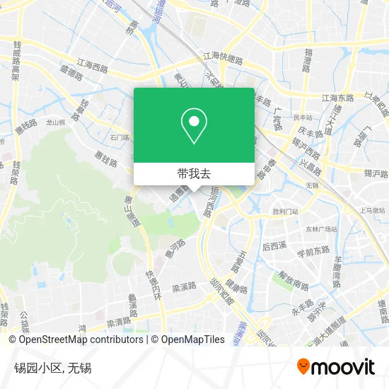 锡园小区地图