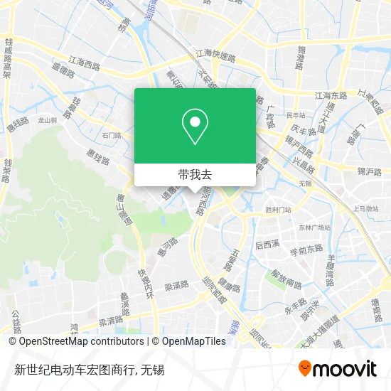 新世纪电动车宏图商行地图
