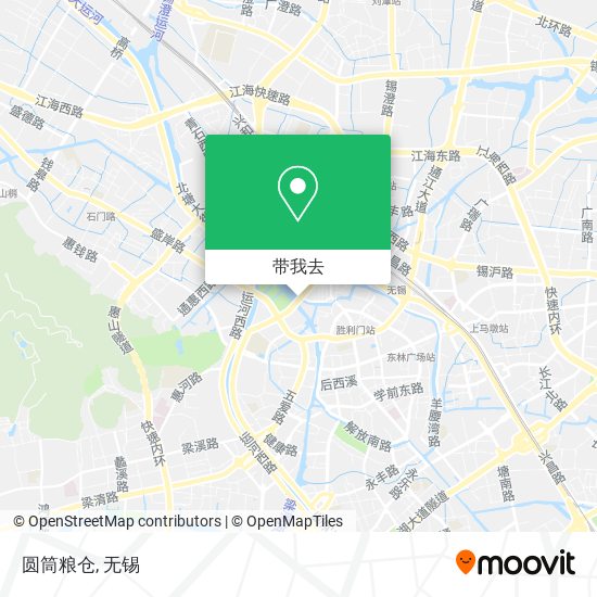 圆筒粮仓地图