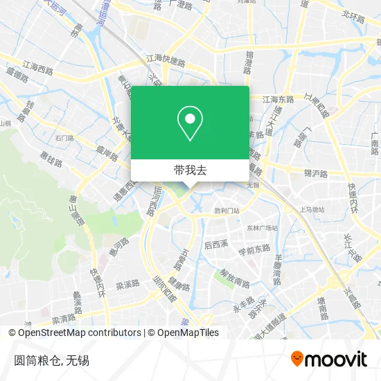 圆筒粮仓地图