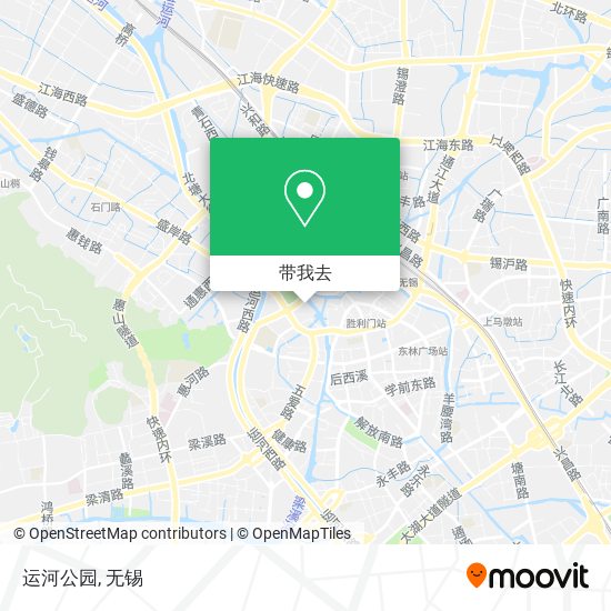 运河公园地图