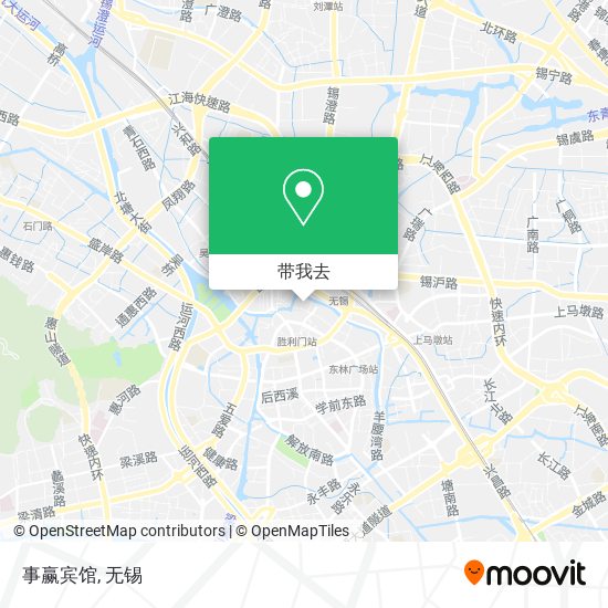 事赢宾馆地图