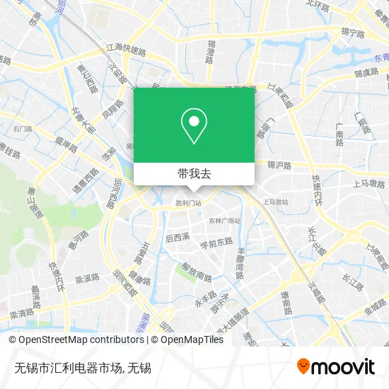 无锡市汇利电器市场地图