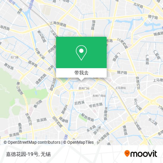 嘉德花园-19号地图