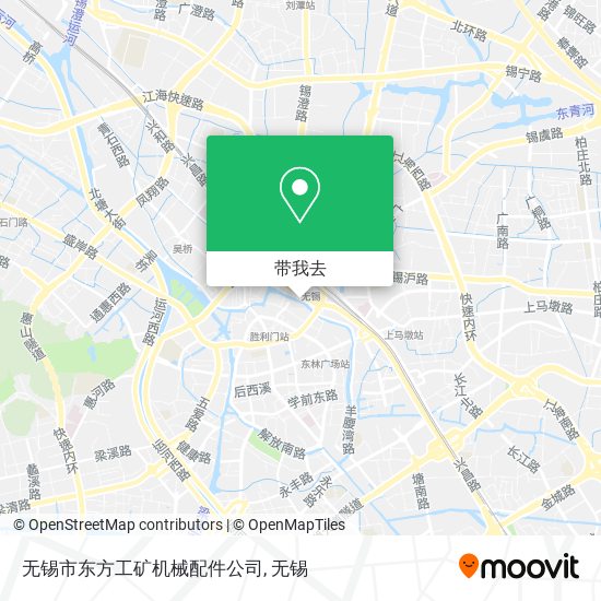 无锡市东方工矿机械配件公司地图