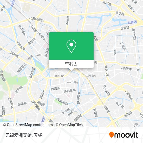 无锡爱洲宾馆地图
