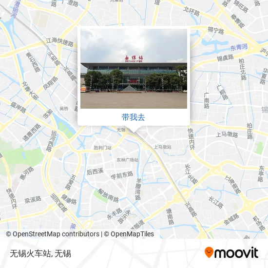 无锡火车站地图