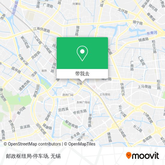 邮政枢纽局-停车场地图