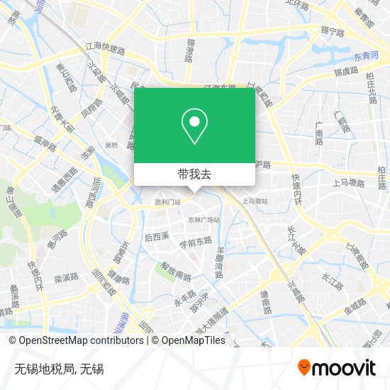 无锡地税局地图