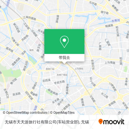 无锡市天天游旅行社有限公司(车站营业部)地图