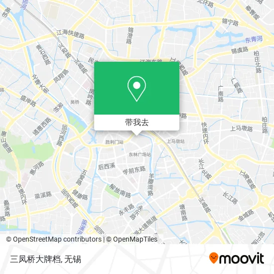 三凤桥大牌档地图