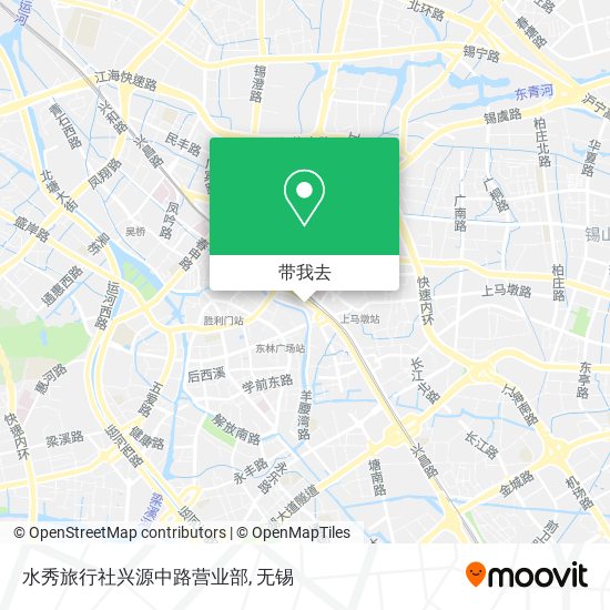 水秀旅行社兴源中路营业部地图