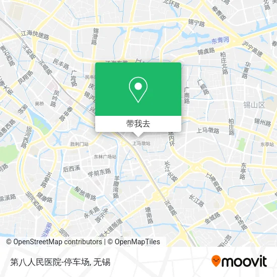 第八人民医院-停车场地图