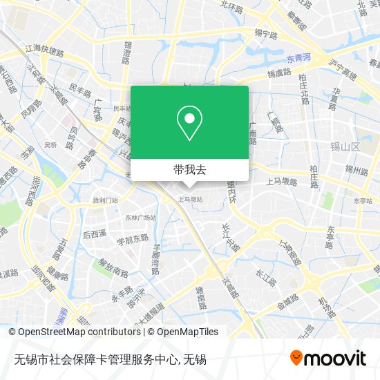 无锡市社会保障卡管理服务中心地图