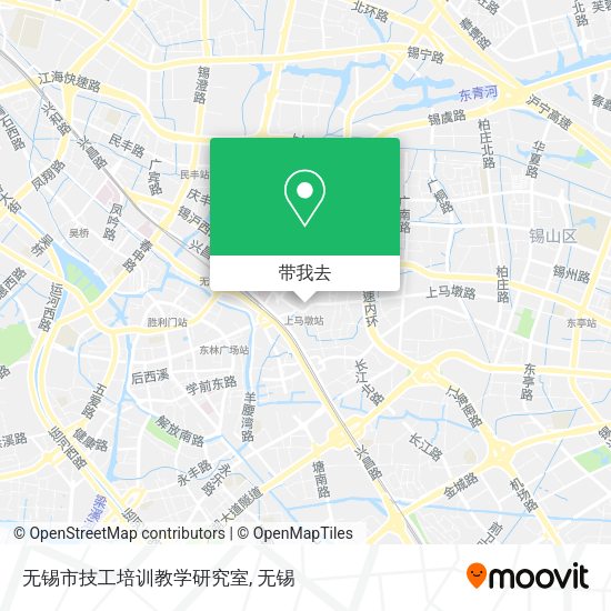 无锡市技工培训教学研究室地图