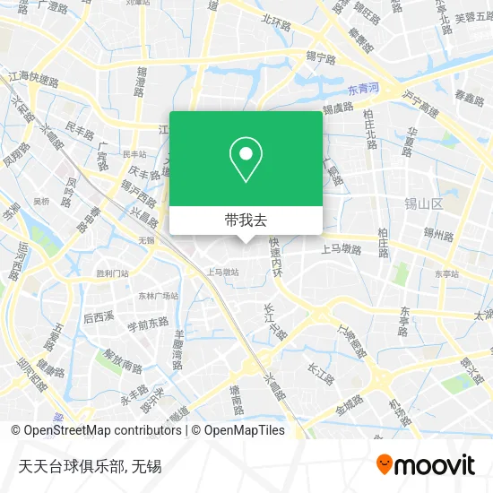 天天台球俱乐部地图