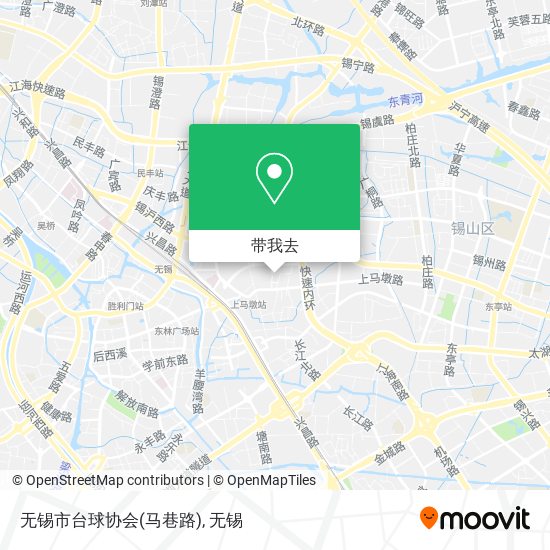 无锡市台球协会(马巷路)地图