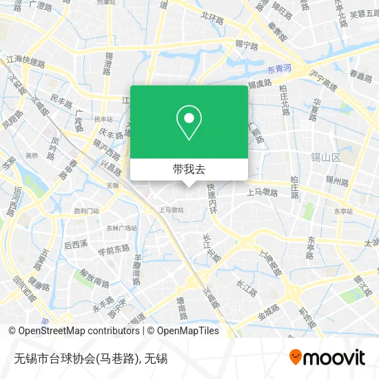 无锡市台球协会(马巷路)地图