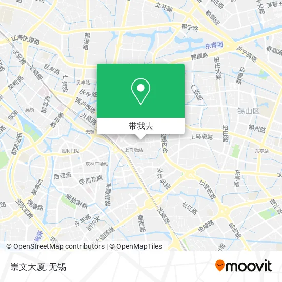 崇文大厦地图