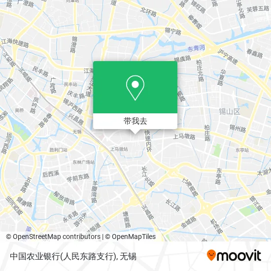 中国农业银行(人民东路支行)地图
