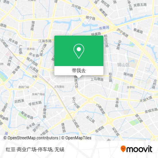 红豆·商业广场-停车场地图