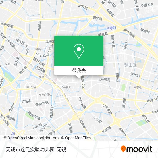 无锡市连元实验幼儿园地图