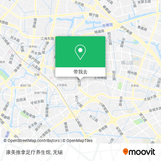 康美推拿足疗养生馆地图
