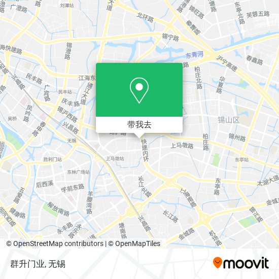 群升门业地图