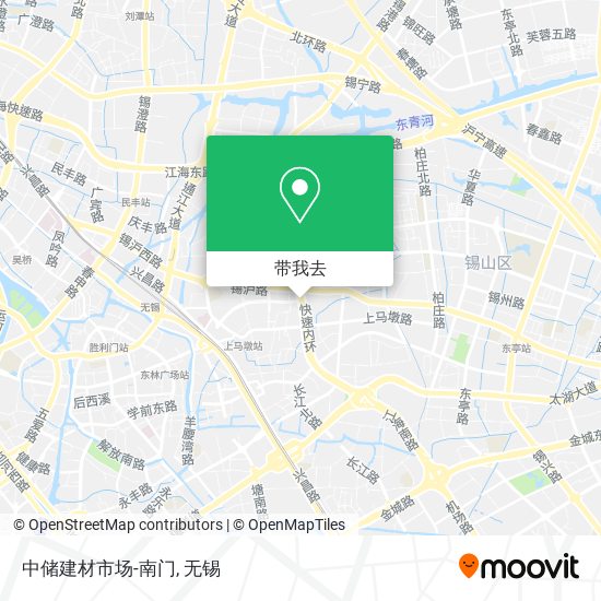 中储建材市场-南门地图