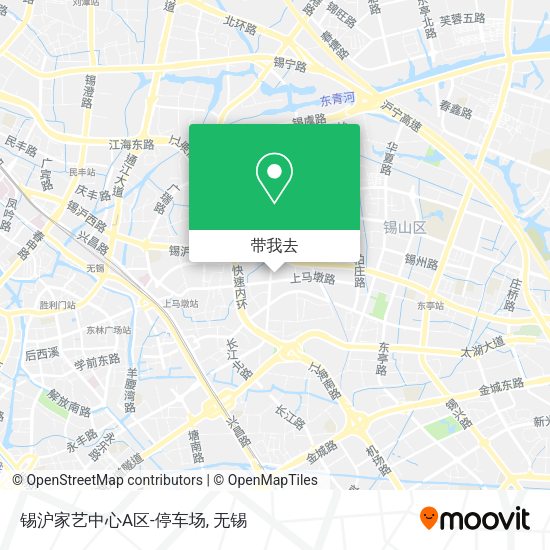 锡沪家艺中心A区-停车场地图