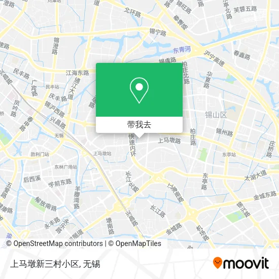 上马墩新三村小区地图
